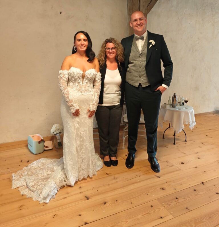 Hochzeit von Janet Julian im Schloss Wachendorf