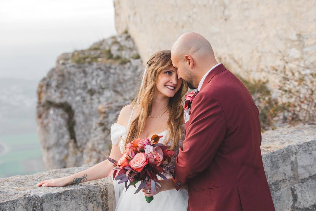 Hochzeit von Verena & Kristijan Burg Hohen Neuffen