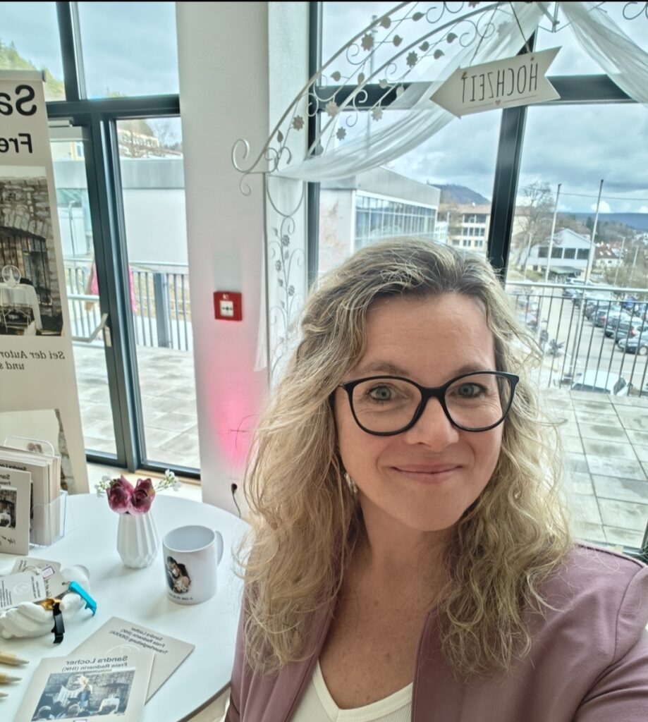 Sandra Locher Freie REdnerin (IHK) auf der Hochzeitsmesse in Burladingen