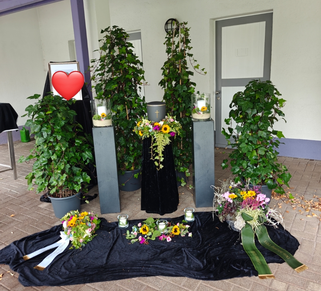 Trauerfeier von Ilse in Truchtelfingen